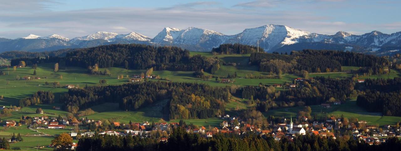 Blockhaus Campingplatz Alpenblick ไวเลอร์-ซิมเมอร์แบร์ก ภายนอก รูปภาพ