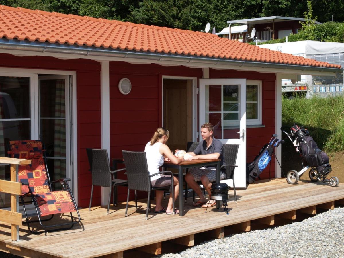 Blockhaus Campingplatz Alpenblick ไวเลอร์-ซิมเมอร์แบร์ก ภายนอก รูปภาพ