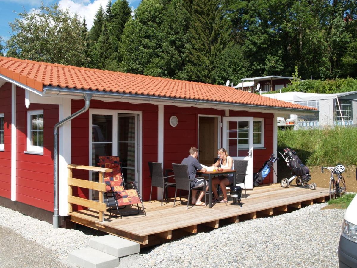 Blockhaus Campingplatz Alpenblick ไวเลอร์-ซิมเมอร์แบร์ก ภายนอก รูปภาพ
